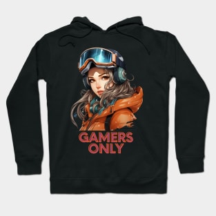 Gamers Only - Snowboard Girl Hoodie